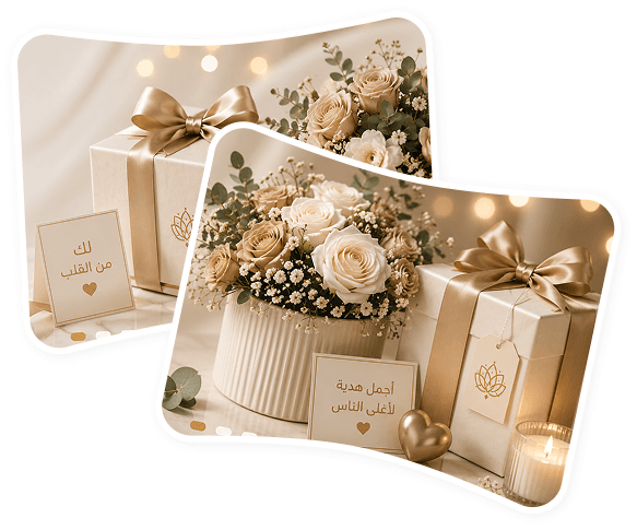 A selection of luxury gifts and flowers from Rosment